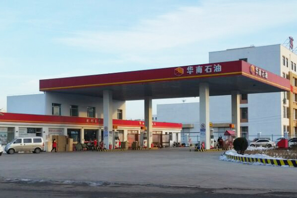 華南加油站采用正達(dá)雙層油罐
