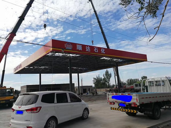 順達(dá)石化加油站環(huán)保改造SF雙層油罐